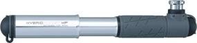 img 4 attached to 🚲 Topeak Hybrid Rocket HP Mini Pump - Silver/Black, 7.5 x 1.5 x 0.9-Inch Without Cartridge: Compact and Efficient Bicycle Inflation Solution