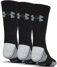 img 3 attached to Get 3-Pairs of Under Armour Youth Heatgear Tech Crew Socks for Maximum Comfort!