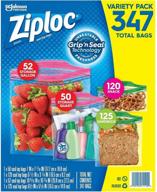 ziploc gallon quart sandwich variety logo