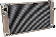 ecmrad radiator compatible 1985 1991 aluminum logo