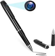 🕵️ hd 1080p spy camera pen with 32gb sd card, 150 minutes battery life – hidden mini camera for home, classroom learning and security surveillance logo