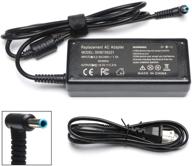 🔌 45w ac adapter power supply for hp pavilion 11 13 15 x360 m3 elitebook folio 1040 g1 g2 g3 touchsmart 11 13 15 15-f009wm 15-f024wm spectre ultrabook 13 stream 13 11 14 series with 19.5v 2.31a output logo