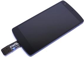 img 1 attached to 💻 Считыватель карт MicroSD для телефонов, ноутбуков и планшетов - в комплекте штекеры Type A USB и Micro-B OTG от Plugable