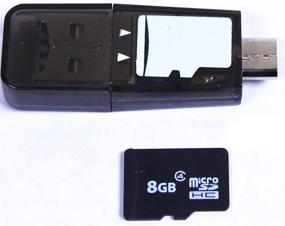 img 3 attached to 💻 Phone, Laptop, and Tablet Computers MicroSD Card Reader - Plugable Type A USB and Micro-B OTG Connectors Included
