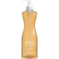 🍊 method mth00735 clementine dish soap - eco-friendly orange liquid soap, 1 bottle logo