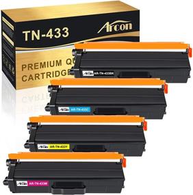 img 4 attached to 🖨️ Arcon Compatible Toner Cartridge Replacement for Brother TN433 TN-433 - High-Quality Toner for Brother Printers