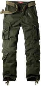 img 4 attached to 👖 Premium Women's Tactical Pants: Versatile Cargo Work Pants with 8 Pockets - Military Army Combat Trousers for Ultimate Performance