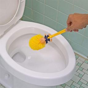 img 1 attached to Fairly Odd Novelties Donald Trump Toilet Bowl Brush - Optimal White Elephant Gift, Gag Political Bathroom Accessory to Make Bathrooms Great Again, Yellow