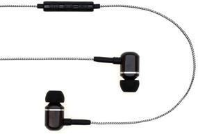 img 3 attached to 🎧 Premium Genuine Wood In-Ear Noise-Isolating Headphones - Symphonized MTRX 2.0: Earbuds with Shield Technology Cable, Mic, and Volume Control (Silver)
