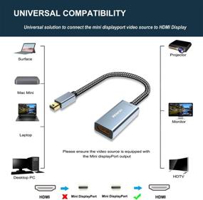 img 3 attached to Ultimate DisplayPort Adapter: Thunderbolt Compatible for Powerful Projection