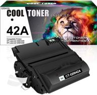 🖨️ cool toner hp 42a q5942a 42x q5942x q1338a toner cartridge replacement for laserjet 4250 4200 4350 4300 printers - black (1-pack) logo