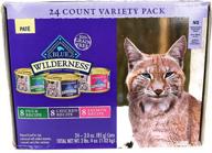 blue buffalo wilderness high protein grain-free, natural adult cat food - pate wet formula logo