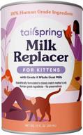 🍼 tailspring milk replacer for kittens: liquid, ready-to-feed, whole goat milk formula logo