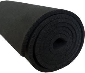 img 3 attached to 🎭 XCEL - Black Roll of Medium Soft Cosplay Craft Foam - 54"x12"x1/8" - Enhanced SEO!