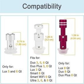 img 2 attached to 🔧 1 Pack of Float Valve for Instant Pot: Compatible with Duo 3, 5, 6 Quart, Duo Plus 3, 6 Quart, Ultra 3, 6, 8 Quart, Lux 3 Quart