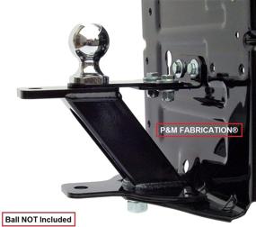 img 2 attached to 🌱 P&M Fabrication Universal 3 Way Lawn Garden Tractor Hitch: Optimize Your Tractor's Versatility