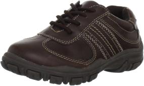 img 4 attached to Joseph Allen JA061 Oxford Toddler Boys' Shoes