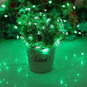 img 1 attached to 🌟 YOZATIA Battery Operated and USB Powered String Lights, 26ft 80LED Fairy Lights, Waterproof RGB Color Changing String Lights with Remote Control for Indoor Outdoor Bedroom Party Christmas Decor, 16 Colors.