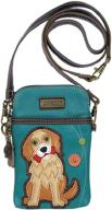 chala retriever cellphone crossbody handbag logo