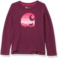 carhartt little graphic t shirt heather girls' clothing for tops, tees & blouses logo