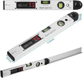 img 1 attached to 📐 Boloniprod Backlit Horizontal Protractor Inclinometer