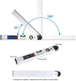 img 2 attached to 📐 Boloniprod Backlit Horizontal Protractor Inclinometer