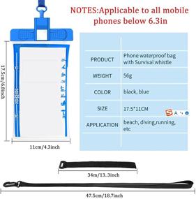 img 3 attached to Waterproof Swimming Outdoor IPhone 6S，Galaxy