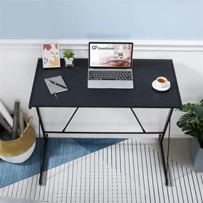 img 1 attached to 💻 Versatile & Modern Small Computer Desk for Compact Spaces by GreenForest