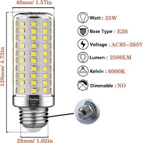 img 3 attached to 💡 Efficient Daylight Non-Dimmable Incandescent Replacement by Vinnige