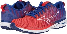 img 1 attached to Mizuno 51St Rider Waveknit White Running Shoes