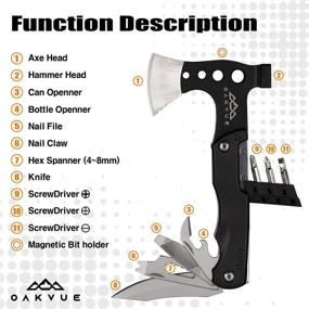 img 2 attached to OAKVUE Axe Multitool Practical Screwdriver