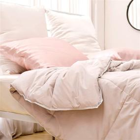 img 3 attached to 🌙 THXSILK Summer Silk Comforter Quilt - 100% Silk Filling, Breathable & Washable, Ultra Soft Duvet for King Bed, Khaki Grey Color