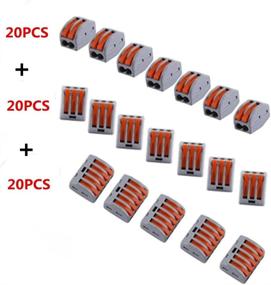 img 3 attached to Assortment Conductor Connectors Connector Pack 60Pcs