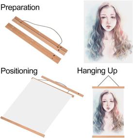 img 3 attached to 🖼️ Radezon Magnetic Poster Frame Hanger: Stylish 12x16, 12x18, and 11x17 Wall Display for Photos, Pictures, and Artwork (12 inch)