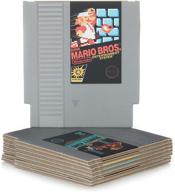 paladone nintendo cartridge coasters drinks logo