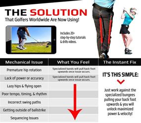 img 3 attached to ⛳️ Revolutionize Your Golf Game with VPX Golf Swing Launch Training Aid: Unlocking Enhanced Distance, Improved Ball Flight, Spin, Alignment, Putting, Timer, and More! A Must-Have for Men, Women, and Kids on Ranges, Indoors, Outdoors, and Nets.