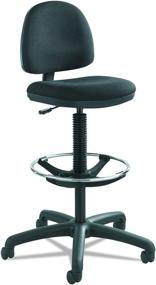 img 2 attached to 🪑 Safco Products Precision Extended Height Chair with Footring (Additional Customization Available), Black