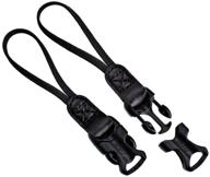vko camera strap quick release qd loops connector: compatible with 📸 canon, nikon, sony dslr/slr cameras, shoulder strap adapter for neck, binoculars, and more! logo