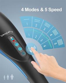 img 2 attached to VeagleFly: The Ultimate Full Body Percussion Massage Gun for Enhanced Pain Relief, with Interchangeable Nodes and Variable Intensity