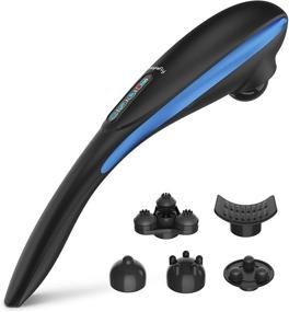 img 4 attached to VeagleFly: The Ultimate Full Body Percussion Massage Gun for Enhanced Pain Relief, with Interchangeable Nodes and Variable Intensity