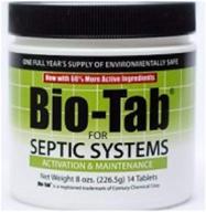🪠 septic biotab - 14 tablets, 8 ozs (226.5g) for optimal system performance logo