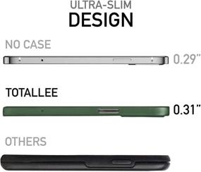 img 3 attached to 📱 totallee Thin iPhone 13 Pro Case - Ultra Slim Green Cover for Apple iPhone 13 Pro (2021)