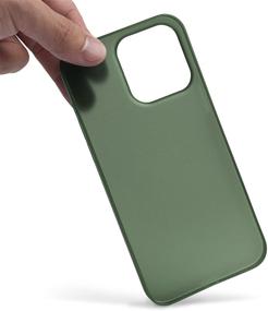 img 1 attached to 📱 totallee Thin iPhone 13 Pro Case - Ultra Slim Green Cover for Apple iPhone 13 Pro (2021)