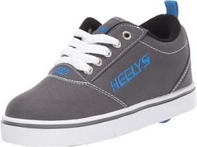 img 1 attached to 👟 Heelys Маленький взрослый темно-синий белые мужские кроссовки