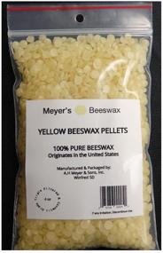 img 4 attached to 🐝 Meyer's 100% Pure Domestic Beeswax Pellets – USA Sourced, Chemical-Free & Triple Filtered (4 oz) – Ideal for DIY Projects