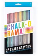 🎨 ooly чалк-о-рама: набор из 12 меловых карандашей для творческого веселья и обучения. логотип