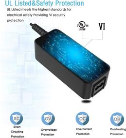 img 3 attached to UL Listed AC Charger for ASUS UX310U Series: Power Adapter for UX310UQ, UX310UA, UX310 ZenBook 13.3 Inch Full HD Laptop