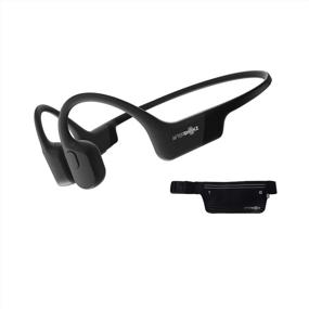 img 4 attached to Aeropex Open-Ear Bluetooth Bone Conduction Sport Headphones by AfterShokz - Sweat 🎧 Resistant Wireless Earbuds for Running and Workouts with Built-in Mic and Sport Belt