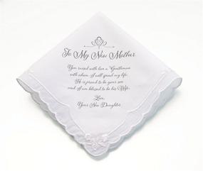 img 3 attached to 🏻 Lillian Rose Mother Wedding Hankie: A Timeless Keepsake for the Bride's Mother