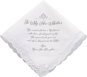 img 4 attached to 🏻 Lillian Rose Mother Wedding Hankie: A Timeless Keepsake for the Bride's Mother